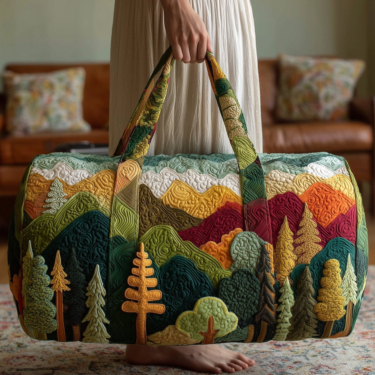 Quilted Duffle Bags