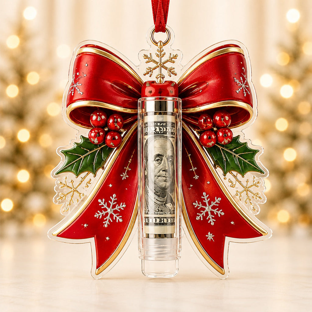 Christmas Bow Holder Ornament