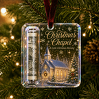 Christmas Chapel Classic Cash Holder Ornament