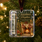 Fireplace Magic Classic Cash Holder Christmas Ornament