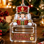 Nutcracker Cutie Cash Holder Christmas Ornament