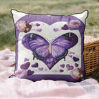A Love That Takes Flight Quilted Cushion Cover printed cushion cover