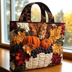 Acorn Lane Quilted Tote Bag printed tote bag