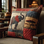 African Power Quilted Cushion Cover printed cushion cover