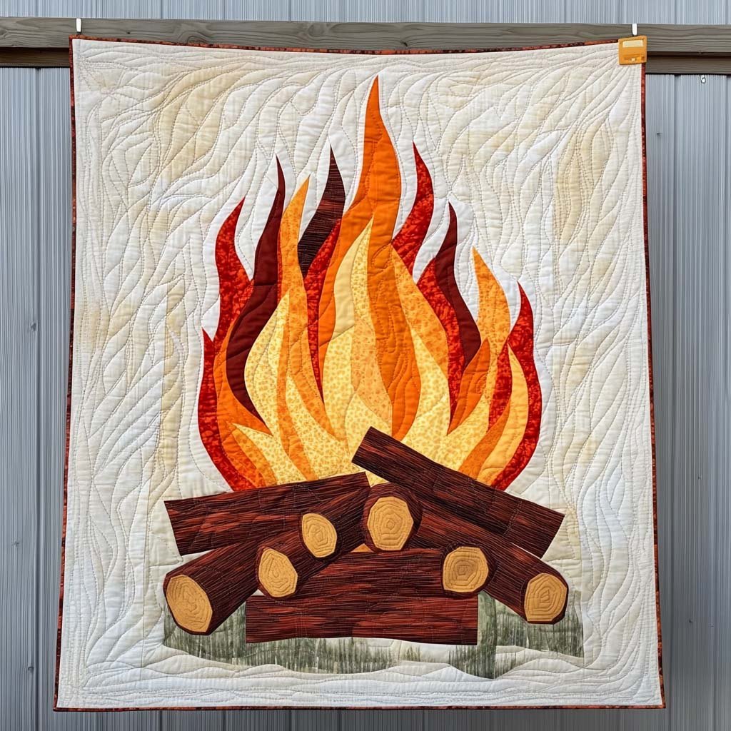 Alpine Haven Quilted Blanket printed blanket