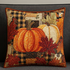 Amber Maple Lane Quilted Cushion Cover printed cushion cover