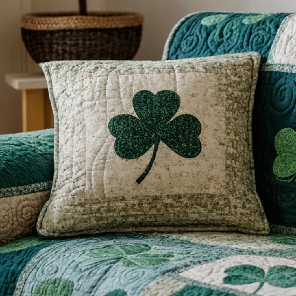 Ancient Celtic Spirit Quilted Cushion Cover printed cushion cover