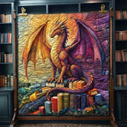 Ancient Inferno Quilted Blanket printed blanket