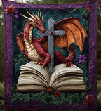 Ancient Majesty Quilted Blanket printed blanket