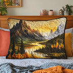 Ancient Mirage Quilted Bedding Cushion Cover printed cushion cover