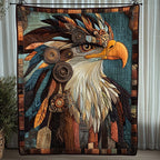 Ancient Pathways Quilted Blanket printed blanket