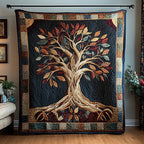 Ancient Wisdom Quilted Blanket printed blanket