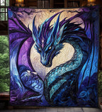 Ancient Wyrm Quilted Blanket printed blanket