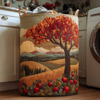 Apple Hills Quilted Laundry Hamper printed laundry hamper