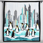 Arctic Amble Quilted Blanket printed blanket