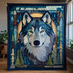 Arctic Halo Quilted Blanket printed blanket