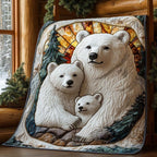Arctic Hug Quilted Blanket printed blanket