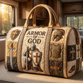 Armor Of God Quilted Duffle Bag printed quilted duffle bag