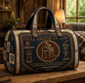 Armor Of God Quilted Duffle Bag printed quilted duffle bag