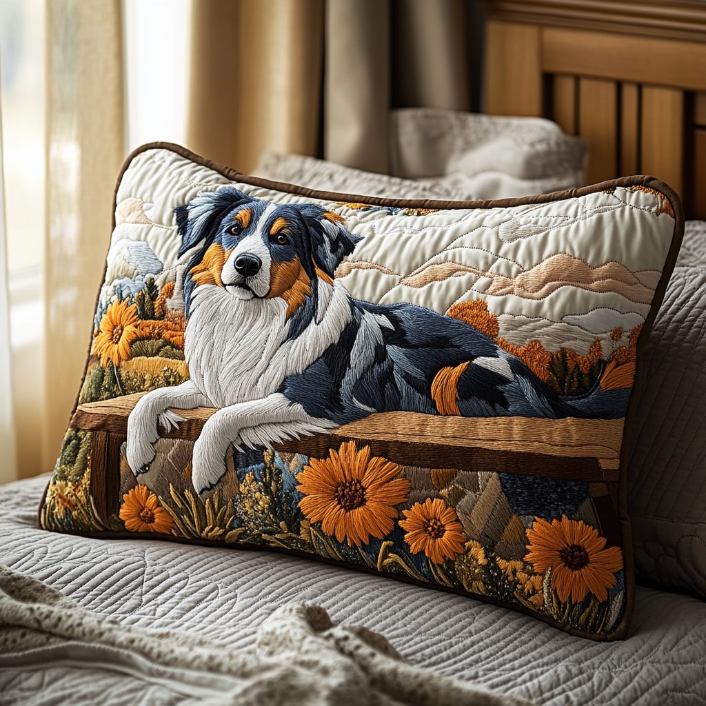 Aussie Whirlwind Quilted Bedding Cushion Cover printed cushion cover