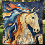 Autumn Blaze Quilted Blanket printed blanket