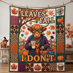 Autumn Chaos Highland Mood Qulited Blanket printed blanket