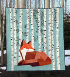 Autumn Glimmer Quilted Blanket printed blanket