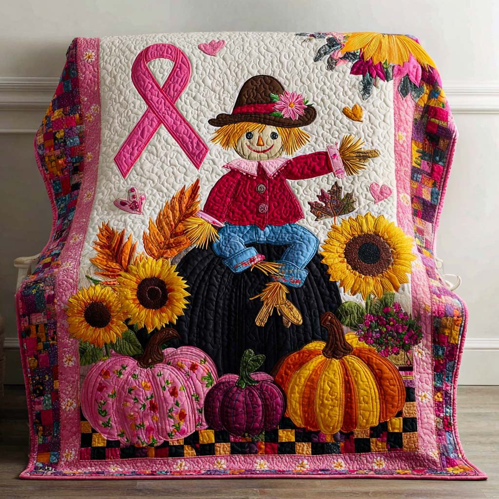 Autumn Guardian Quilted Blanket printed blanket