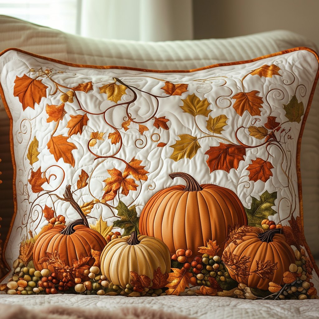 Autumn Spirit Dance Quilted Bedding Cushion Cover printed cushion cover