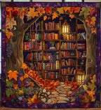Autumn Talescape Quilted Blanket printed blanket