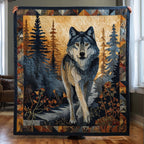 Autumn Walker Quilted Blanket printed blanket