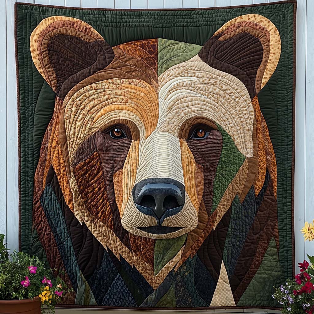 Autumn Watcher Quilted Blanket printed blanket