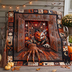 Barn Beast Quilted Blanket printed blanket