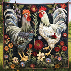 Barnyard Beauties Quilted Blanket printed blanket