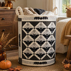 Bat Charm Quilted Laundry Hamper printed laundry hamper