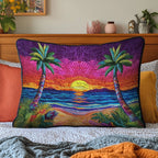 Beach Dreams Quilted Bedding Cushion Cover printed cushion cover