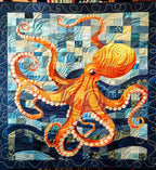 Benthic Beauty Quilted Blanket printed blanket