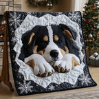Berner Cozy Nap Quilted Blanket printed blanket