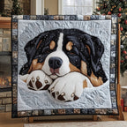 Berner Cozy Nap Quilted Blanket printed blanket