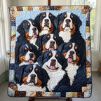 Bernese Valley Quilted Blanket printed blanket