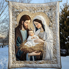 Bethlehem Starlight Quilted Blanket printed blanket