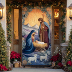 Bethlehem Wonder Quilted Door Curtain printed door curtain