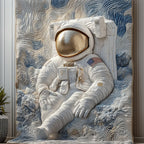 Beyond the Stars Quilted Blanket printed blanket
