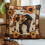 Bloom And Behemoth Quilted Cushion Cover printed cushion cover