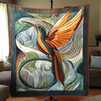 Blooming Beauty Quilted Blanket printed blanket