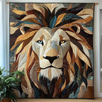 Bold And Brave Quilted Blanket printed blanket