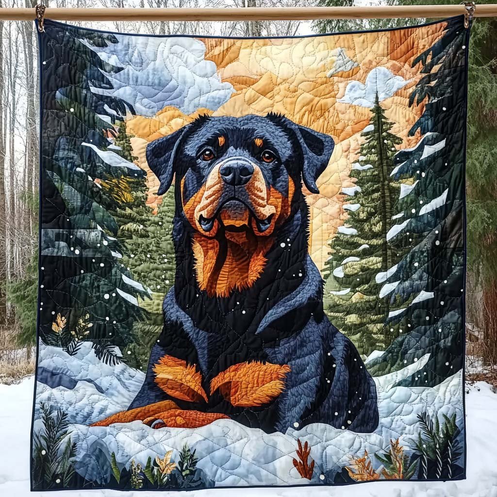 Bold Guardian Quilted Blanket printed blanket