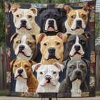 Bold Guardians Quilted Blanket printed blanket