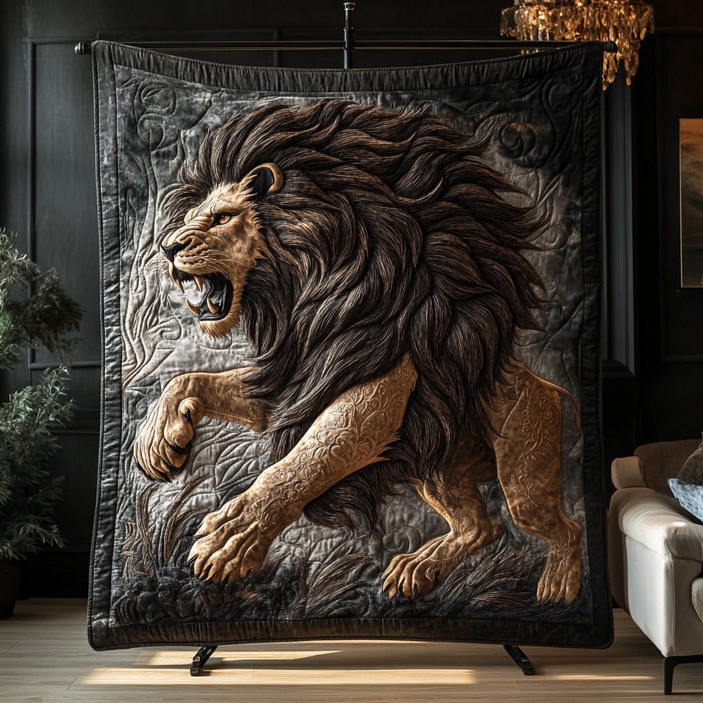 Bold Pride Quilted Blanket printed blanket