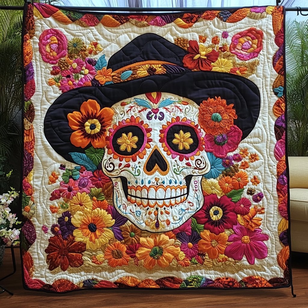 Bold Soul Quilted Blanket printed blanket